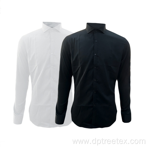 Custom Men's Business Long Sleeve Stretch Formal Shirt